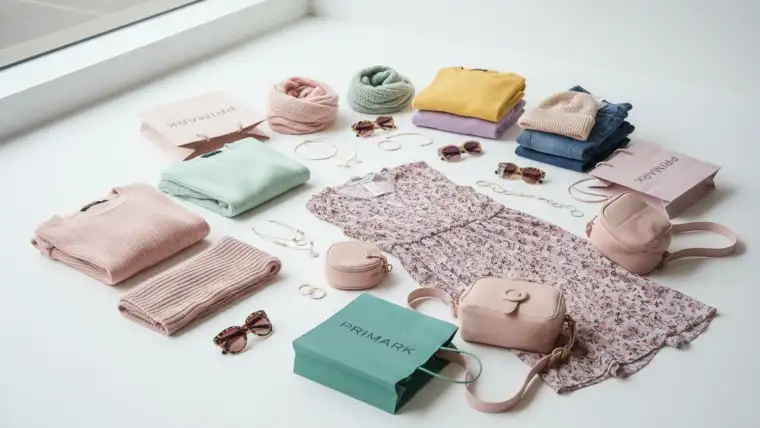 Logo et produits Primark avec avis qualité pour guide d'achat mode